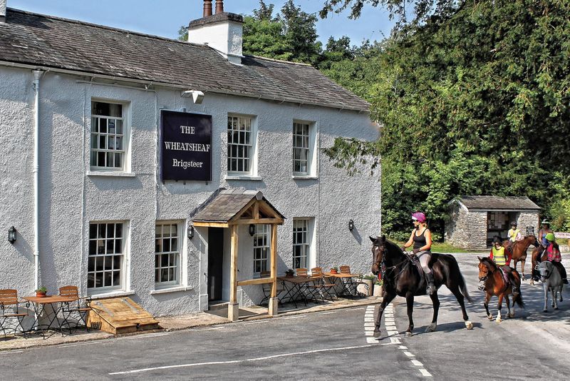 The Wheatsheaf Inn – Brigsteer. A Lake District pub & hotel